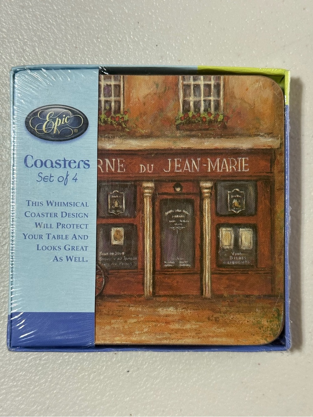 Epic Coasters Set of 4 – Tavern Du J-Marie